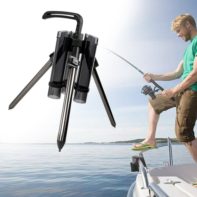 Portable Adjustable Rod Holder - Long, Short for Fishing Rod Storage