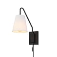 thumbnail image 4 of Lámpara de pared GLOBE Electric 65000043 con brazo oscilante de 1 luz, 4 of 6