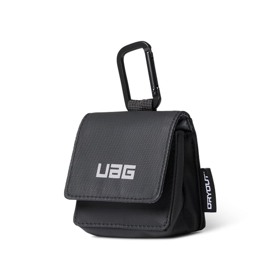 UAG X DRYOUT Wireless Earbud Rescue Pouch, Active Moisture Removal, Black