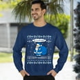 thumbnail image 3 of Christmas Sweatshirt, Joy to the World Happy Hanukkah Funny Santa Jewish Holiday Sweatshirt, Unique Chrismukkah Style Sweatshirt, Holiday Gift for Women & Men, 3 of 5