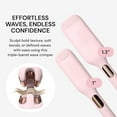 thumbnail image 4 of SculptWaver Titanium Deep Wave Crimper | Modern Crimper for Easy, Uniform Waves & Sculpted Texture | Negative Ion Technology for Frizz-Free Shine & Smooth Hair (Blush - Small), 4 of 10
