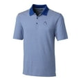 thumbnail image 2 of Men's Cutter & Buck Royal Fresno State Bulldogs Big & Tall Forge Tonal Stripe Stretch Polo, 2 of 3