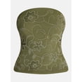 thumbnail image 5 of No Boundaries Embellished Tube Top with Scarf, Women’s XXS-XXL, 5 of 5