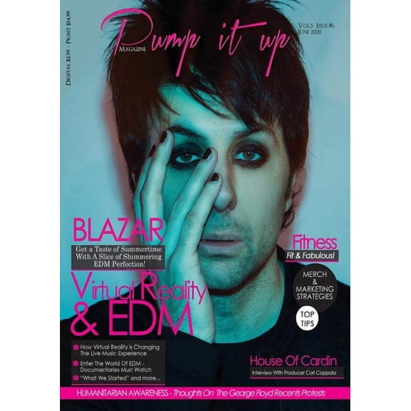Vol.5 Pump it up magazine presents EDM Sensation BLAZAR, Book 6, (Paperback)