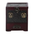 thumbnail image 3 of LYUMO Jewelry Box Antique Wooden Multi‑Layer Drawer Storage Box Organizer With Mirro F, 3 of 8