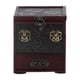 thumbnail image 4 of Caja de almacenamiento vintage, joyero de madera antigua, organizador de joyas, funcionalidad versátil, 4 of 8