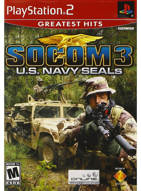 SOCOM 3 U.S. Navy Seals - PlayStation 2 (Shooter Game)
