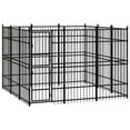 thumbnail image 2 of vidaXL Outdoor Dog Kennel Large Dog Crate Dog Cage Exercise Playpen Steel, 2 of 73