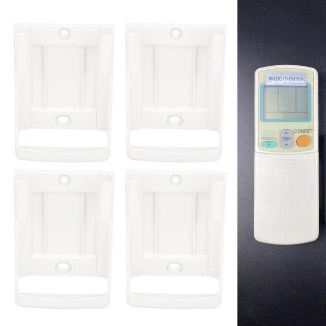 Soporte De Montaje En Pared Para Control Remoto, ABS Resistente, Soporte De Pared Para Control Remoto De Aire Acondicionado De 90x65 Mm Para Hotel En Casa