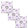 thumbnail image 7 of SKYSONIC 5 PCS Funny Cow Prints Flower Baby Muslin Washcloths, Butterfly Face Towel Burp Cloths Ultrasoft Absorbent Cotton Bath Wipes Towels for Newborn Boys Girls, 7 of 7