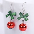 thumbnail image 2 of Pendientes de Navidad Regalos de Navidad Rosa brillar  Electrónica, 2 of 5