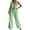AA-Green, variant on QATAINLAV 2 Piece Blazer Sets for Women Sleeveless Button V Neck Cropped Vest and Wide Leg Pants Work Office Business Casual Outfits, White, XL, Gifts for Mom