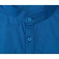 thumbnail image 6 of Atasi Men's Mandarin Collar Cotton Short Kurta Casual Ethnic Shirt-Small, 6 of 7