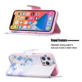 thumbnail image 3 of Wallet Case for iPhone 13 Pro Max,PU Leather Flip Folio Magnetic Closure Slim Shell Dual Layer Heavy Duty Protective Bumper Card Holder Book Case for Apple iPhone 13 Pro Max,Butterfly Flower, 3 of 7