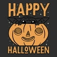thumbnail image 2 of Men's Star Wars: The Mandalorian Halloween Grogu Pumpkin Peek  Graphic Tee Charcoal X Large, 2 of 5