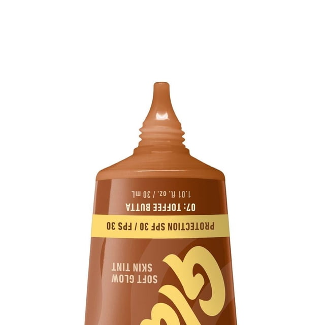Base de maquillaje con SPF 30 NYX PROFESSIONAL MAKEUP Glaze Tint Toffee Butta (Café) 30 ml