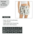 thumbnail image 5 of Bulldog Pajama Shorts Women - Super Soft and Comfortable - Perfect for Bulldog Gifts - Womens Lounge Shorts, 5 of 5