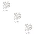 thumbnail image 2 of Ruiboury Color Changing Rose Lamp 鈥?Lighted Remote Control Gift For Any Occasion Wide Application Artificial Bonsai Tree Lights white rose and rod 3Set, 2 of 6
