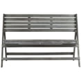 thumbnail image 2 of Safavieh Luca Indoor/Outdoor Urban Acacia Folding Bench, 2 of 5