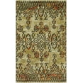 thumbnail image 3 of Mohawk Home Prismatic Amaryllis Brown Contemporary Ornamental Oriental Precision Printed Area Rug, 5'x8', Grey & Red, 3 of 9