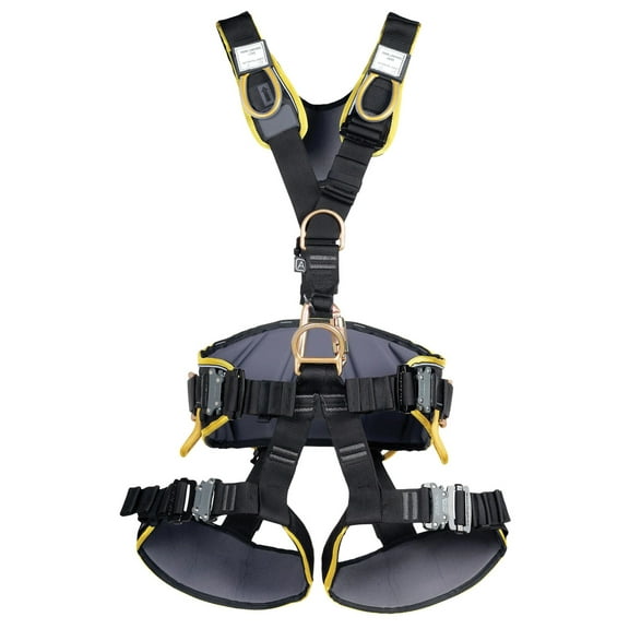Singing Rock Sr Expert 3D Steel Speed Harness - Size M/L, ANSI/NFPA Certified