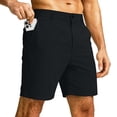 thumbnail image 7 of Casual Shorts for Men Stretch Flat Front Hybrid Golf Shorts 8 Inch Inseam Qick Dry Dress Work Shorts with Pockets,2XL, 7 of 7