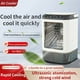 thumbnail image 2 of Aire Acondicionado Portátil, Enfriador de Aire, 4 en 1 Air Cooler Humidificador Purificador USB Ventilador 3 Velocidades Ajustables & 7 Colores Luces LED para El Hogar, Oficina, 2 of 5