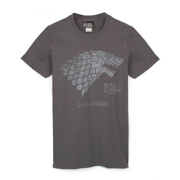 Game of Thrones Mens Winter Is Coming Stark T-Shirt