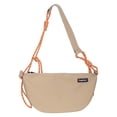 thumbnail image 2 of Bolso Bandolera Bolso de hombro Crescent Bolso bandolera de nailon impermeable para deportes al aire libre (caqui) Tmvgtek Para Estrenar, 2 of 9