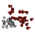 thumbnail image 2 of 20 Sets Cone s Studs Cool Rivets Punk 7 x 10mm for Art Making, Shoes, Belts, Handbags Leather Crafts and Clothes Making, 2 of 6