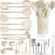 thumbnail image 1 of Juego de utensilios de cocina Kikcoin, 43 piezas, silicona, 446 °F, resistente al calor, con soporte, 1 of 7