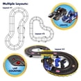 thumbnail image 4 of NKOK Sonic & Shadow RC Slot Car Set Race Set Vehicle, Counts How Many Laps the Car has Made, Great Item for Kids, Working lights, Ages 5 and up, 4 of 5