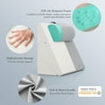 thumbnail image 6 of Gymax 3 PCS Bed Wedge Pillow Set Adjustable Incline Pillow w/ Air Memory Foam, 6 of 10