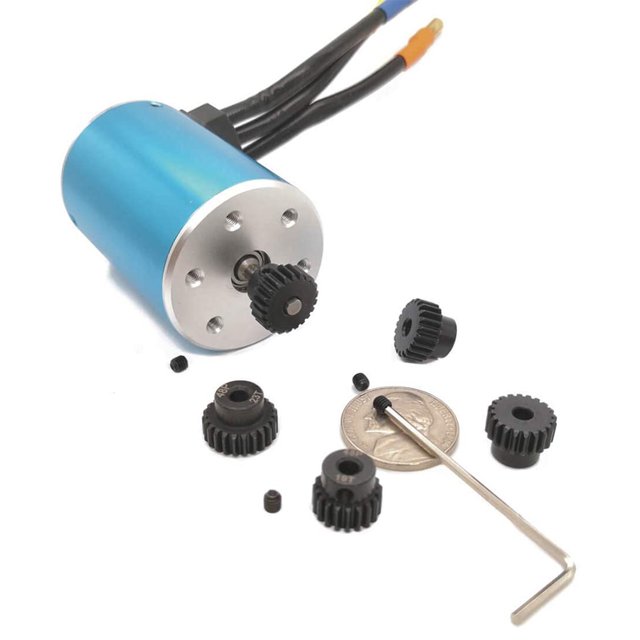 1 Jeu Moteur Arbre d'Alimentation Résistant à l'Usure Multifonctionnel Créatif Utile à Haute Résistance Robuste Pignon RC Engrenages de Roulement de Haute Dureté pour DIY RC Modèle d'Approvisionnement
