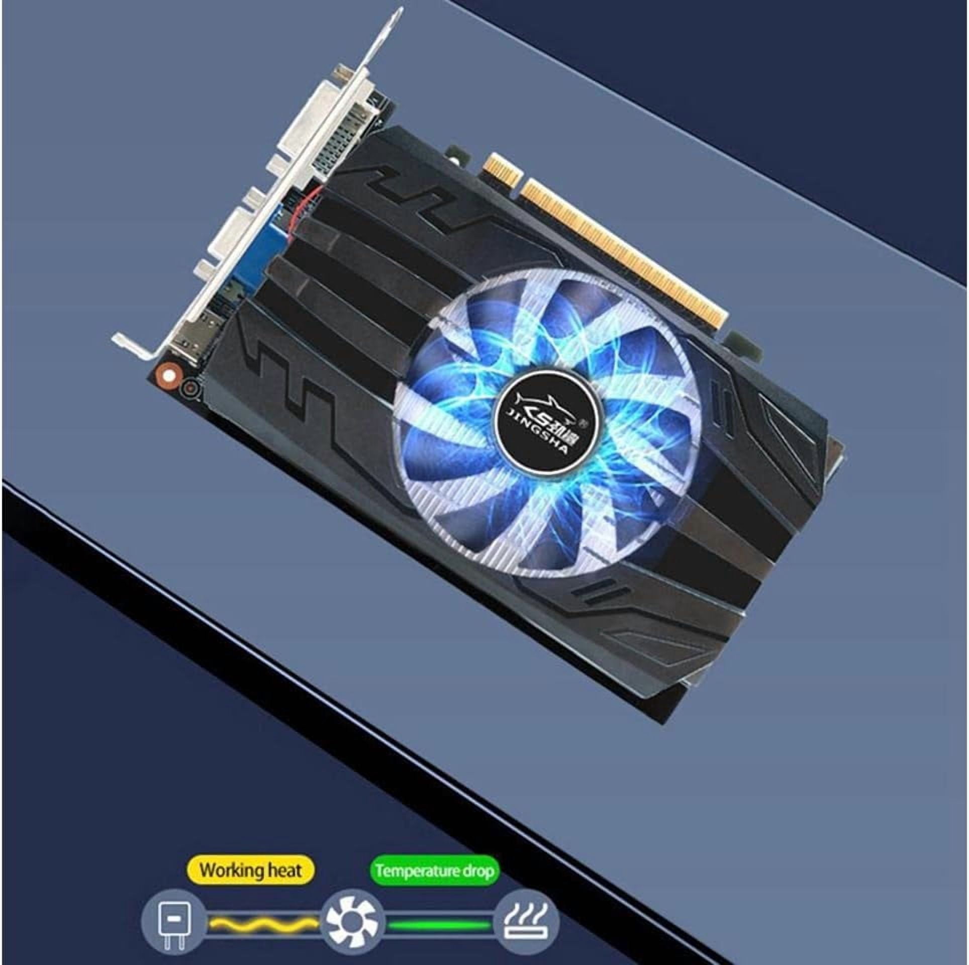 GTX750 TI 4GB Graphics Card 128 Bit GDDR5 1020/1085MHz 60W 6Pin HD Desktop Graphics Card Computer Gam