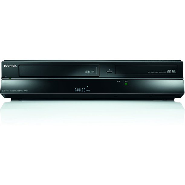 Toshiba Dvr New Dvd Vcr Recorder Combo With Remote Built In Digital Freeview Walmart Com Walmart Com