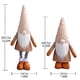 thumbnail image 3 of Gnomo De Navidad Patas Telescópicas Enano De Navidad De Pie Muñeco De Peluche Sin Rostro Para Regalos De Navidad Adornos De Decoración Moyic HA044570-04, 3 of 6