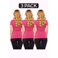 thumbnail image 4 of FashionStream Short Sleeve Crew Neck T-Shirts, Juniors, 4 of 5