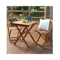 thumbnail image 2 of Kit Mesa de Madera y 2 Sillas Plegables Merkatari Veneza Polisten, 2 of 5
