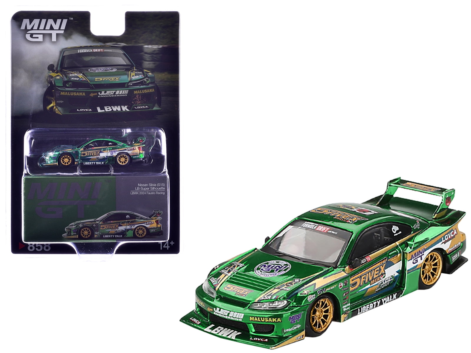 Diecast Nissan GT-R Nismo GT30 EVA RT Test Type-01 #33 