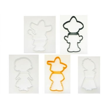 Mariachi Spanish Mexican Fiesta Set of 5 Cookie Cutters USA PR1497