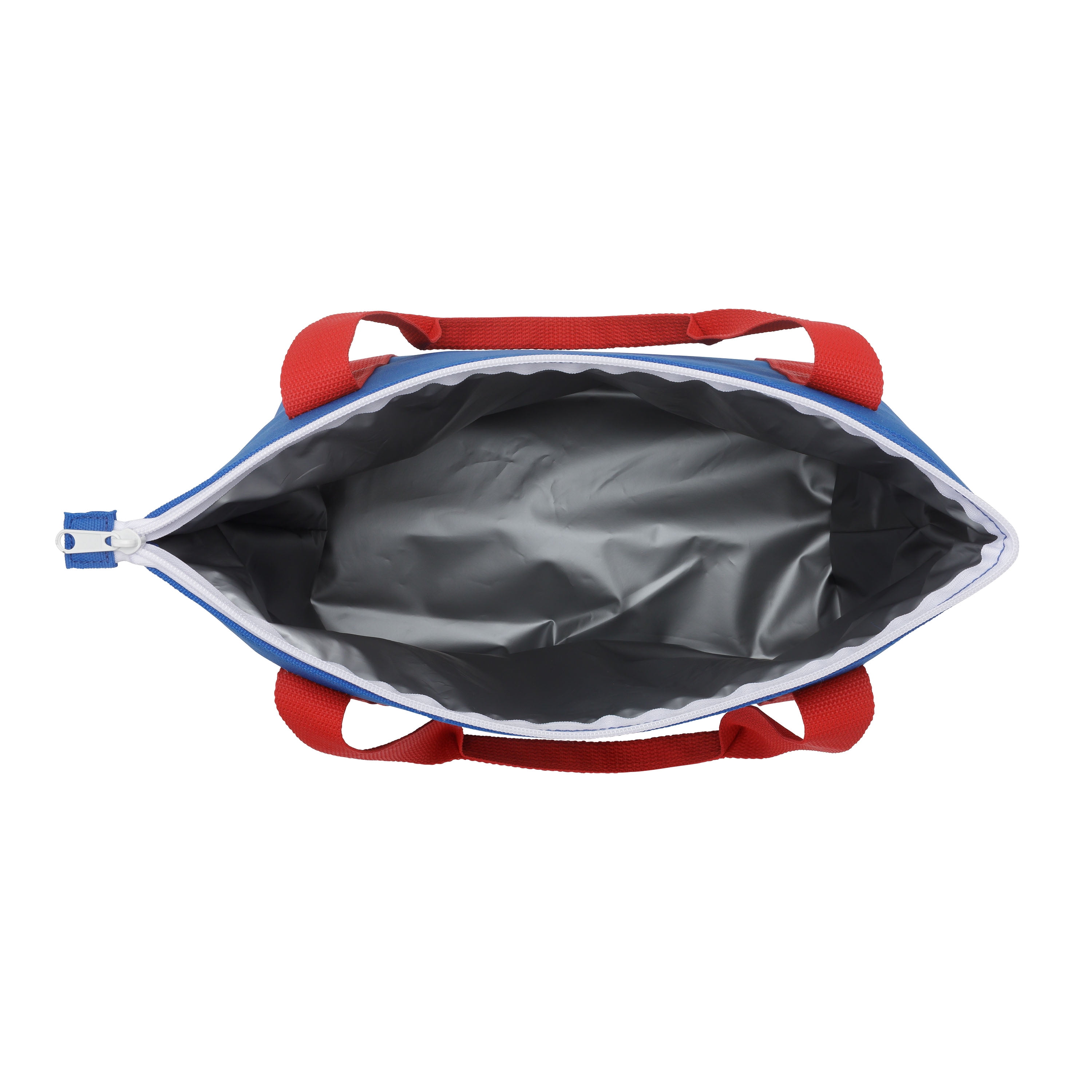 Ozark Trail 12 Can Tote Cooler, Red/White/Blue, 10.5 Quart Volume Capacity