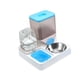 thumbnail image 4 of Dispensador automático de comida y agua para gatos Almacenamiento de comida para mascotas Dispensador de agua para mascotas Azul Con Cuenco, 4 of 9
