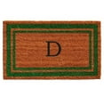 thumbnail image 5 of Momentum Mats Green Border Monogram Doormat (1'6 x 2'6), 5 of 5