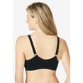 thumbnail image 2 of Comfort Choice Women's Plus Size Cotton Front-Close Wireless Bra, 2 of 5