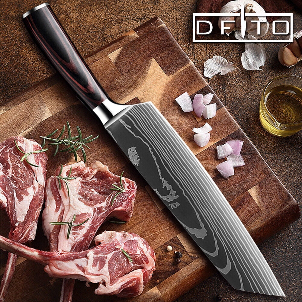  Matsato Kitchen Knife - Perfect for cutting, boning, and  chopping needs. Designed for balance and control, blending modern style  with traditional appeal. Japanese kitchen knives for Home, Camping, BBQ:  Home 