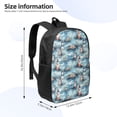 thumbnail image 2 of Xecao Sea Marine And Lighthouse print Travel Backpack, Large Computer Backpack for Men Women, College School Rucksack Book Bag, 2 of 5