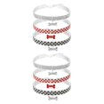thumbnail image 3 of sweethay Paquete de 3 collares de diamantes de imitación para mascotas collares colgantes ajustables accesorio M METRO 2Conjunto, 3 of 6