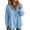 Sky Blue #053, variant on Womens Long Sleeve Tops Casual Boho Dressy Blouses Plain Ruffle Sleeve Vintage Tshirts Vacation Layering Tunic Tops,S
