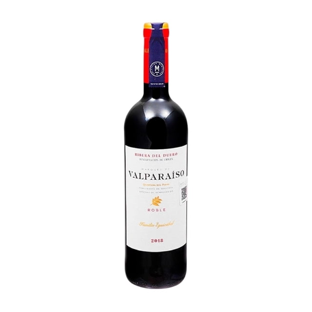 Vino Tinto Marqués de Valparaíso roble ribera del duero 750 ml